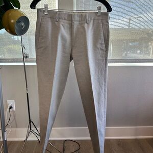 J. Crew Men's Ludlow Light Gray Dress Pants